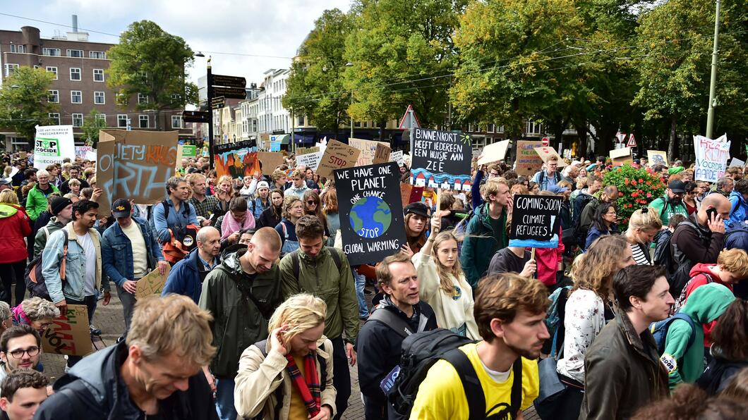 Klimaatstaking GroenLinks