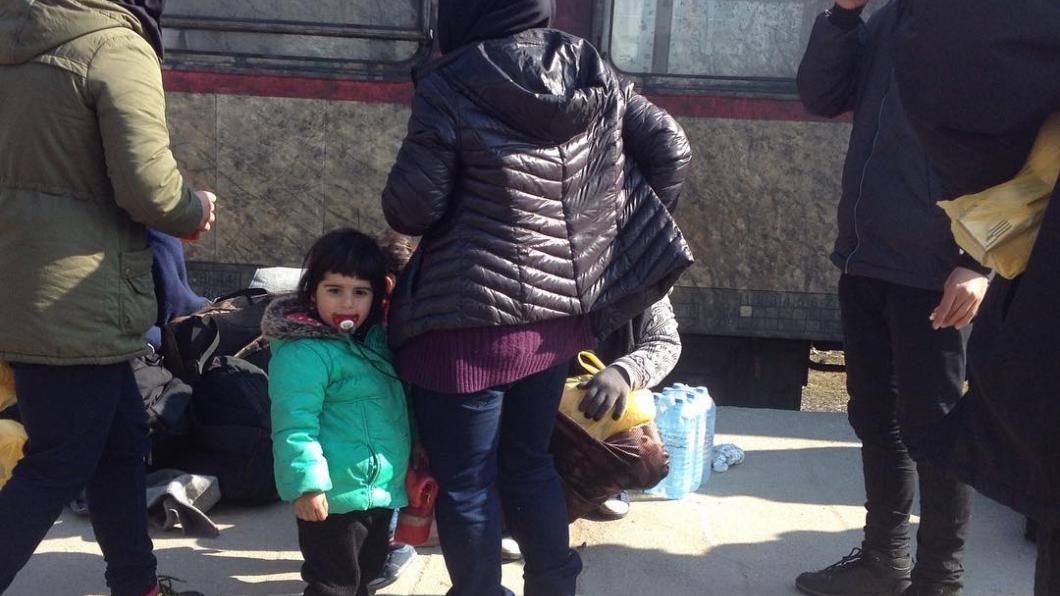 Vluchtelingen in Macedonië