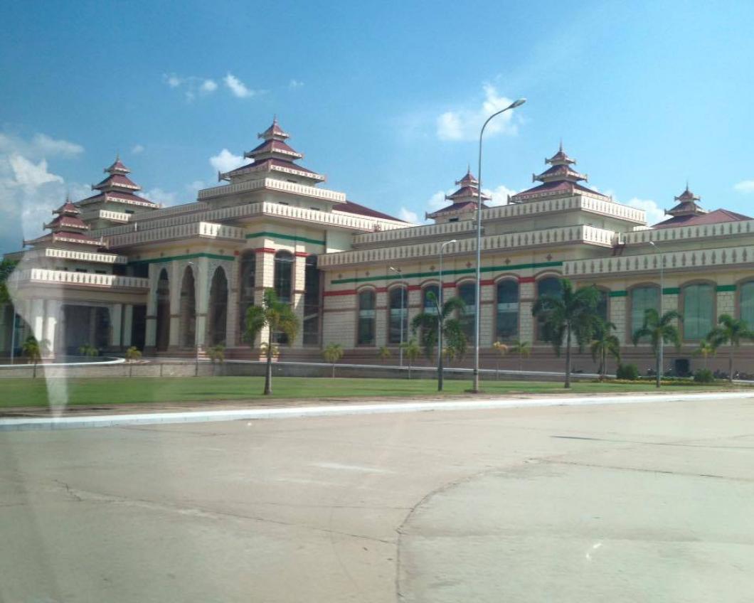 Het parlement van Myanmar