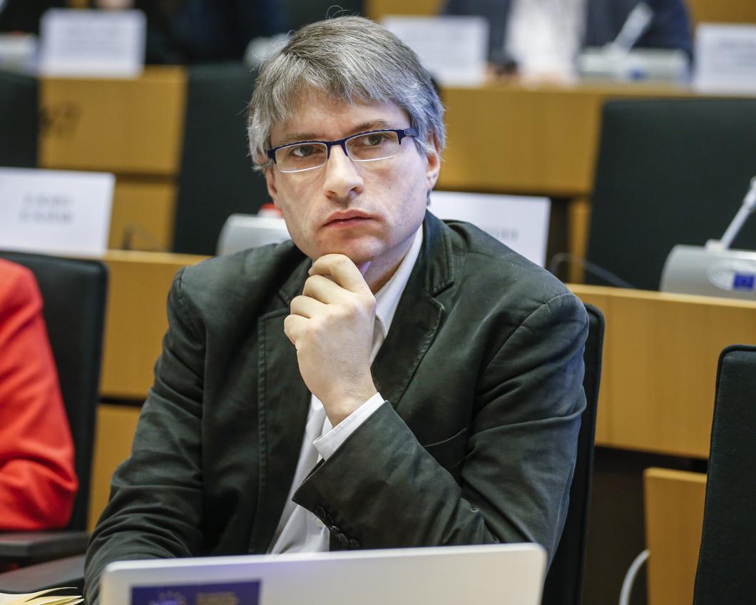 Europarlementariër Sven Giegold (Duitse Groenen) Europarlementariër Sven Giegold (Duitse Groenen)
